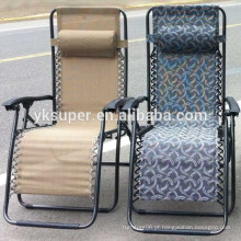 Cadeiras de espreguiçadeira dobráveis ​​ao ar livre, cadeira de espreguiçadeira portátil / espreguiçadeira de praia dobrável